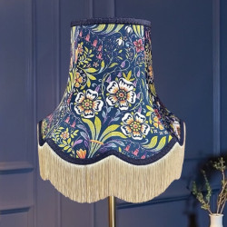 William Morris Molly Blue Lampshade