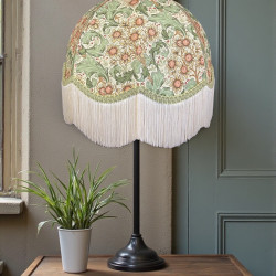 William Morris Orchid Buttercup Sage Dome Lampshade
