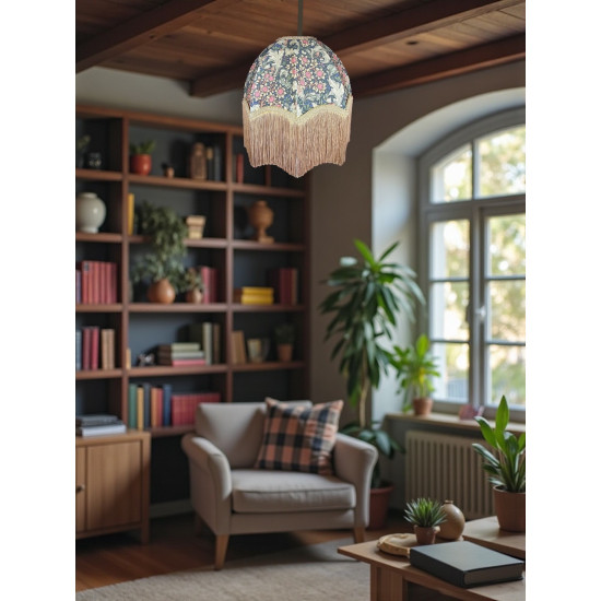 William Morris Orchid Buttercup Nightshade Parachute Dome Lampshade