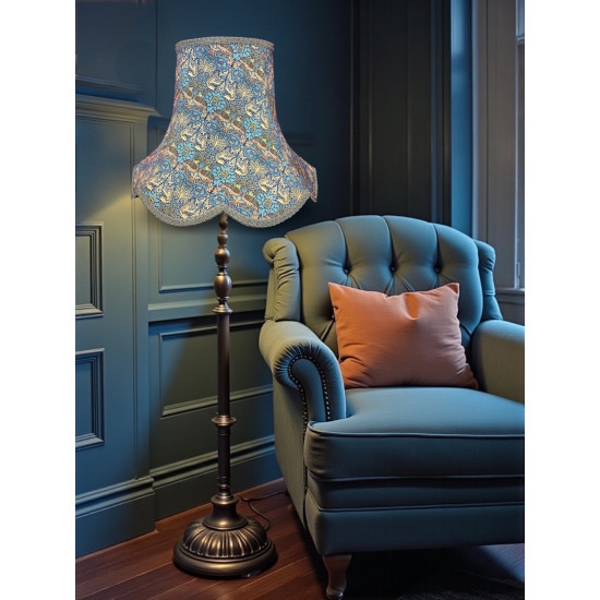 William Morris Peacock and Dragon Modern Lampshade