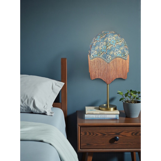 William Morris Peacock and Dragon Parachute Dome Lampshade