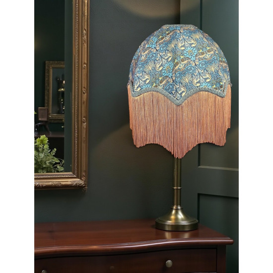 William Morris Peacock and Dragon Parachute Dome Lampshade