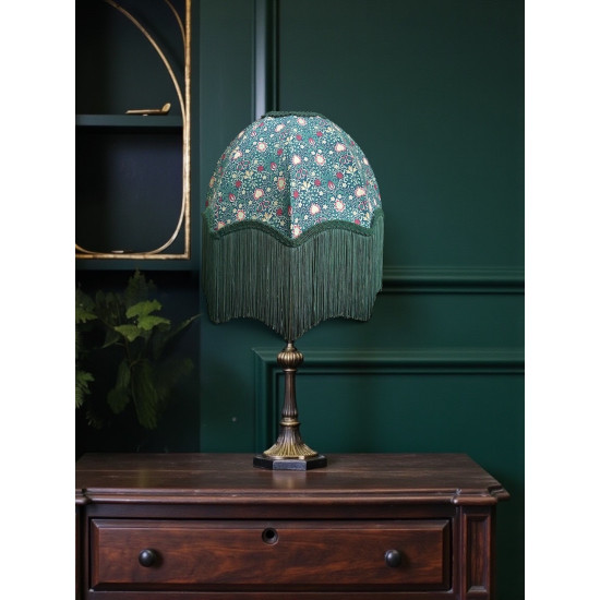 William Morris Persian Green Parachute Dome Lampshade