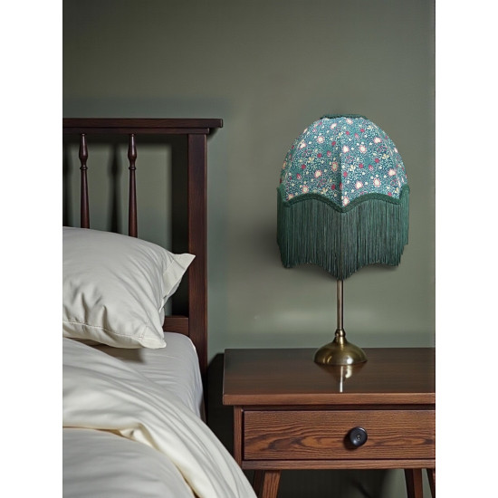 William Morris Persian Green Parachute Dome Lampshade
