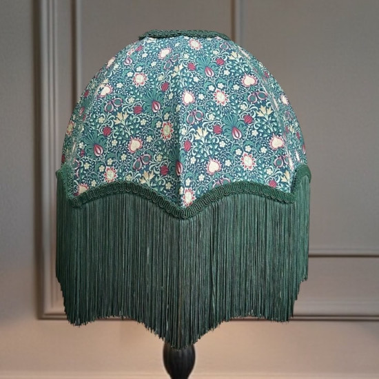 William Morris Persian Green Parachute Dome Lampshade