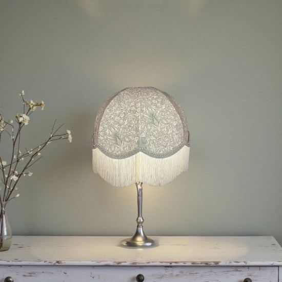 William Morris Snakeshead Dove Dome Lampshade
