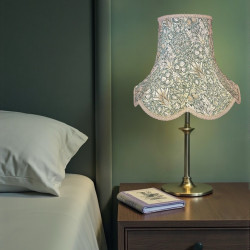William Morris Snakeshead Forest Green Coffee Modern Lampshade