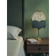 William Morris Snakeshead Forest Green Parachute Dome Lampshade