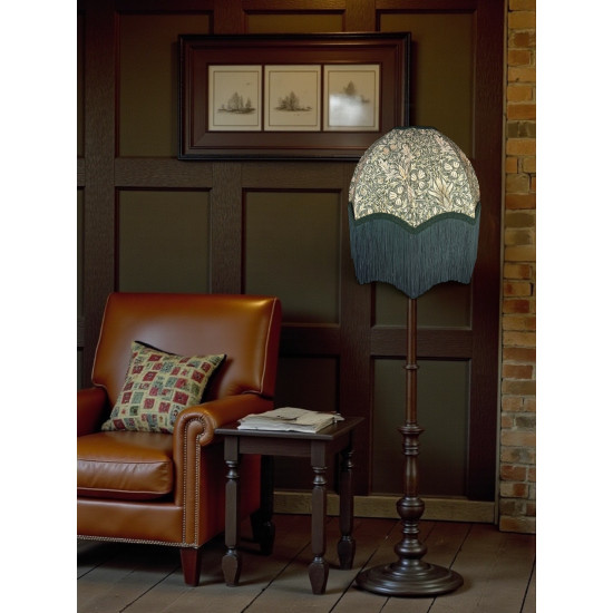 William Morris Snakeshead Forest Green Parachute Dome Lampshade