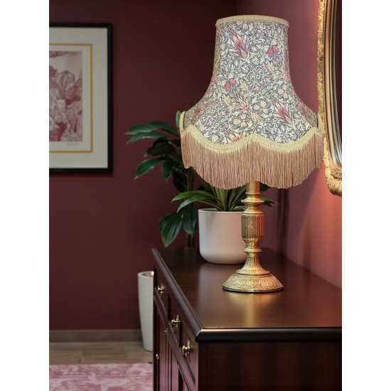 William Morris Snakeshead Mocha Lampshade