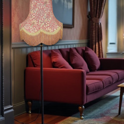 William Morris Snakeshead Wine Lampshade