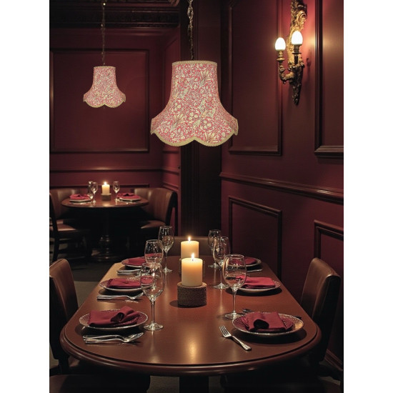 William Morris Snakeshead Wine Modern Lampshade