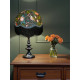 William Morris Strawberry Thief Black Dome Lampshade