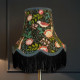 William Morris Strawberry Thief Black Lampshade