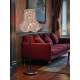 William Morris Strawberry Thief Crimson Modern Lampshade