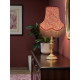 William Morris Strawberry Thief Crimson Burgundy Gold Lampshade