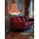 William Morris Strawberry Thief Crimson Cream Lampshade
