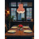 William Morris Strawberry Thief Crimson Cream Lampshade