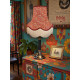 William Morris Strawberry Thief Crimson Cream Lampshade