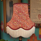 William Morris Strawberry Thief Crimson Cream Lampshade
