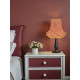 William Morris Strawberry Thief Crimson Gold Modern Lampshade