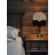 William Morris Strawberry Thief Ebony Black Parachute Dome Lampshade