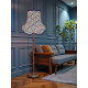 William Morris Strawberry Thief Navy Modern Lampshade