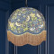 William Morris Strawberry Thief Navy Slate Dome Lampshade