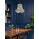 William Morris Strawberry Thief Navy Slate Modern Lampshade