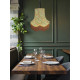 William Morris Strawberry Thief Sage Gold Lampshade