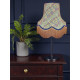 William Morris Violet and Columbine Navy Lampshade
