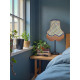 William Morris Violet and Columbine Navy Lampshade