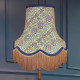 William Morris Violet and Columbine Navy Lampshade William Morris Violet and Columbine Navy Lampshade