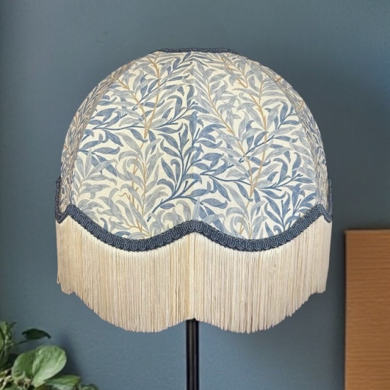 William Morris Willow Bough Azure Dome Lampshade