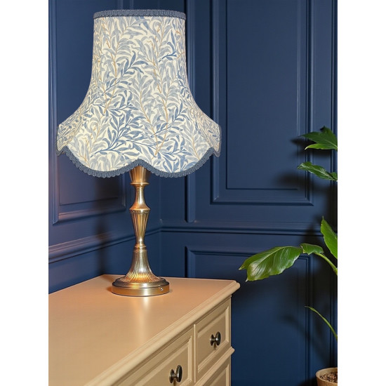 William Morris Willow Bough Azure Modern Lampshade