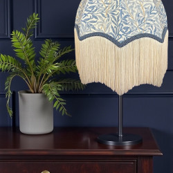 William Morris Willow Bough Azure Parachute Dome Lampshade
