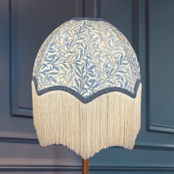 William Morris Willow Bough Azure Parachute Dome Lampshade