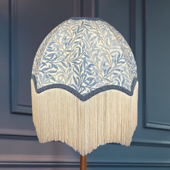 William Morris Willow Bough Azure Parachute Dome Lampshade William Morris Willow Bough Azure Parachute Dome Lampshade