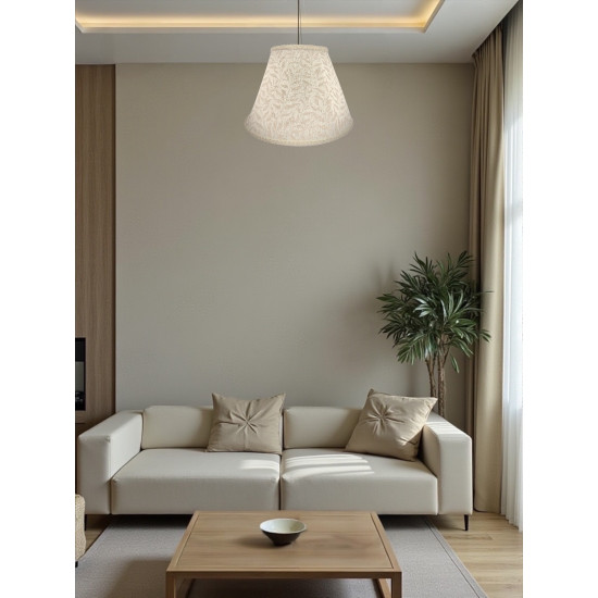 William Morris Willow Bough Cream Fabric Tapered Empire Lampshade