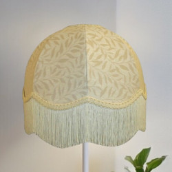 William Morris Willow Bough Cream Dome Lampshade