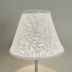 William Morris Willow Bough Light Grey Fabric Tapered Empire Lampshade