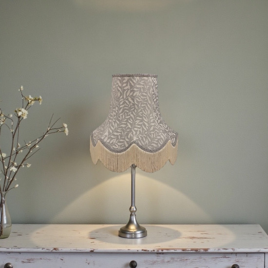 William Morris Willow Bough Light Grey Lampshade