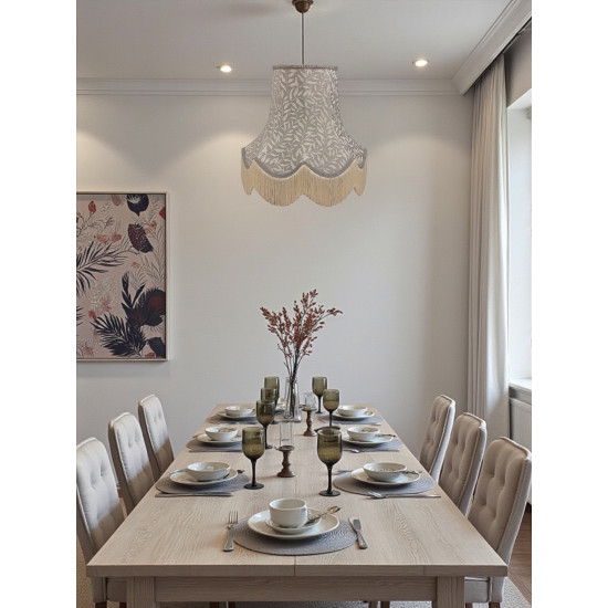 William Morris Willow Bough Light Grey Lampshade