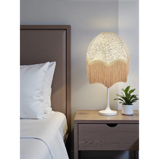 William Morris Willow Bough Natural Gold Parachute Dome Lampshade