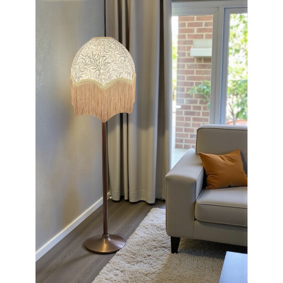 William Morris Willow Bough Natural Gold Parachute Dome Lampshade