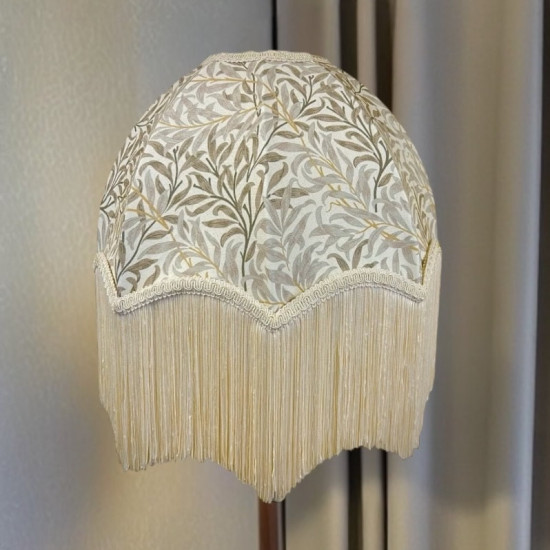 William Morris Willow Bough Natural Parachute Dome Lampshade William Morris Willow Bough Natural Parachute Dome Lampshade