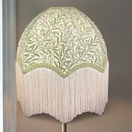 William Morris Willow Bough Sage Parachute Dome Lampshade