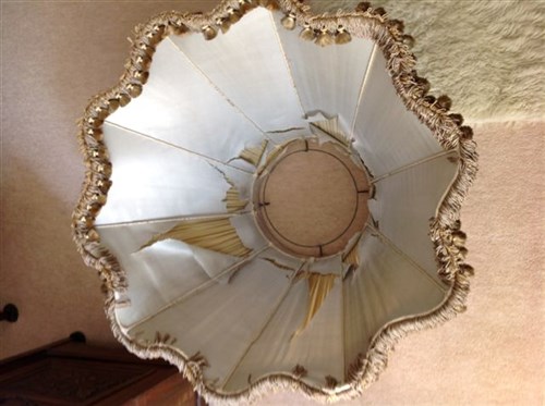 Antique Lampshade Restoration