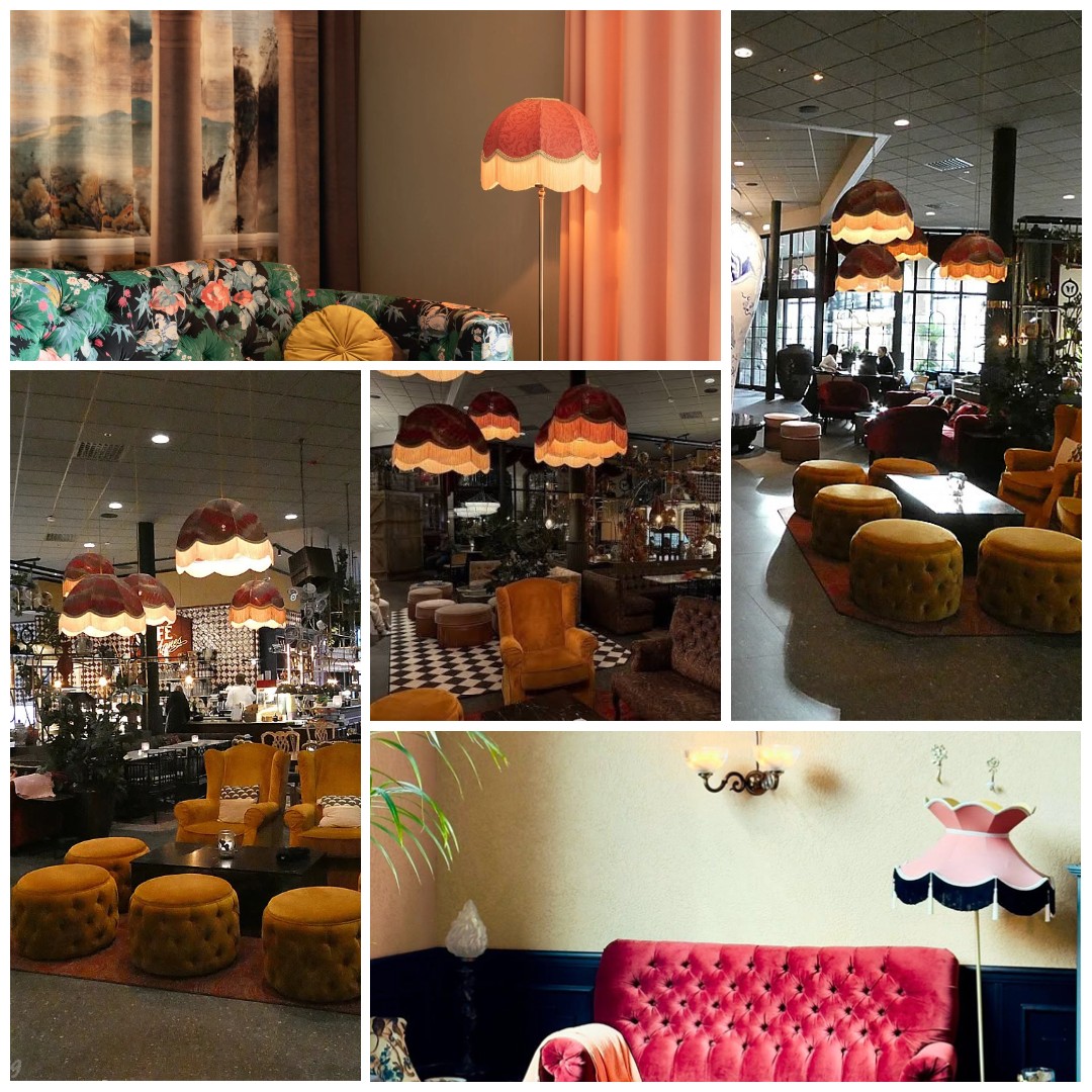 Grand Curiosa Hotel Lampshades