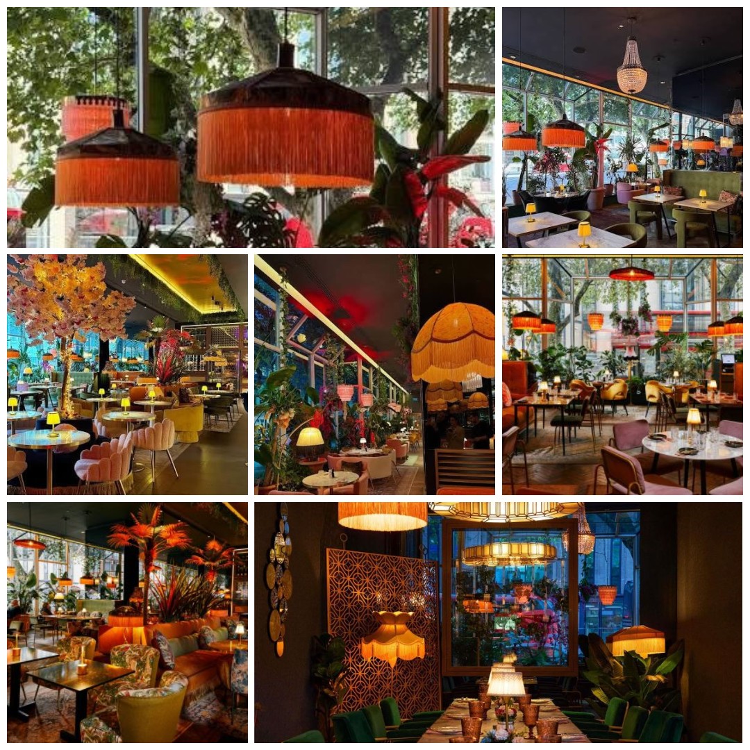 Pullman London St Pancras Hotel Lampshades